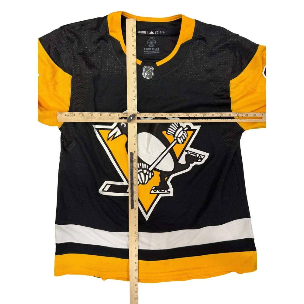 Adidas Pittsburgh Penguins Josh Archibald 15 NHL Jersey Primegreen Mens 54 Black